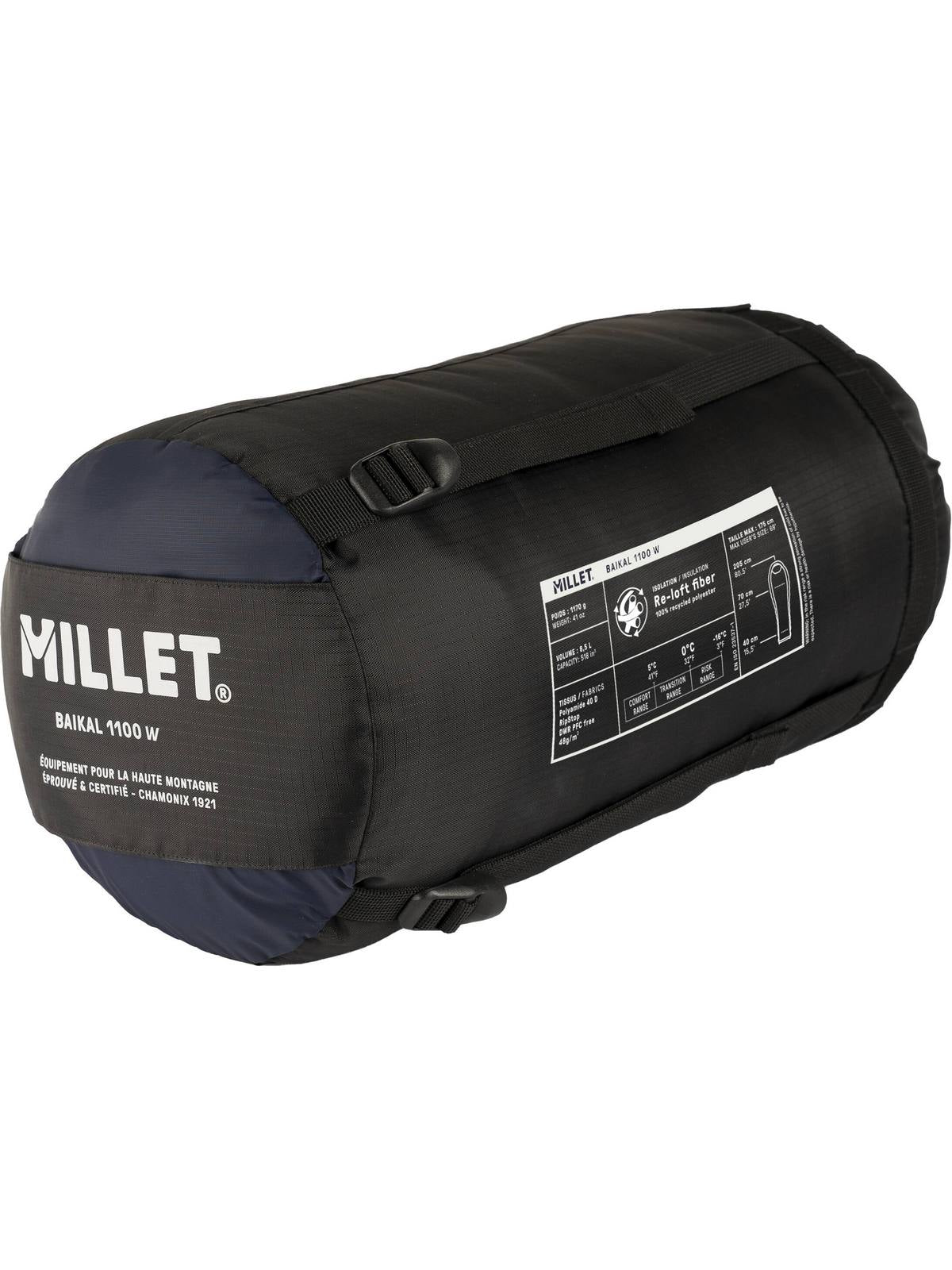 Śpiwór damski MILLET Baikal 1100 W granatowy