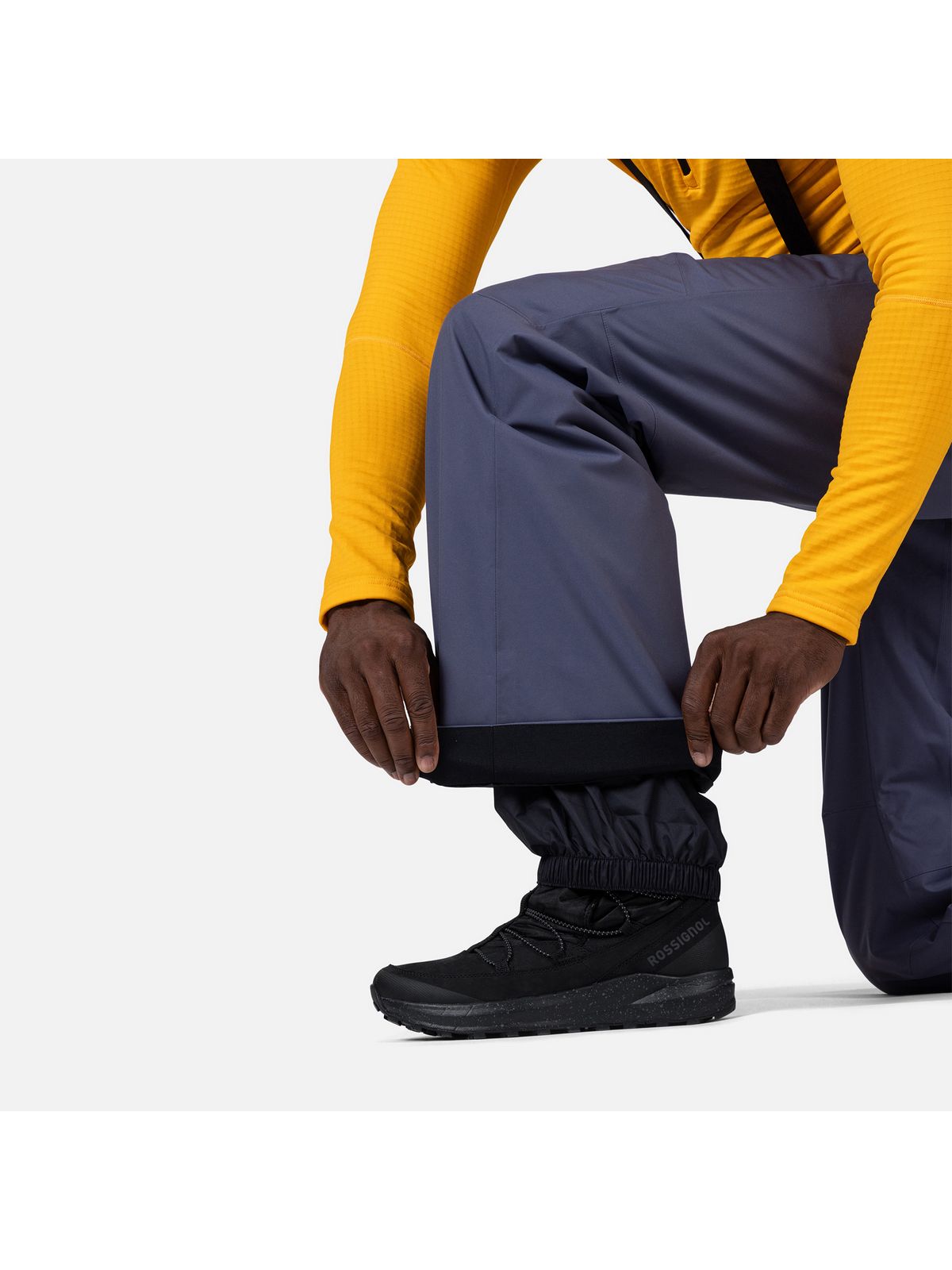 Spodnie narciarskie męskie ROSSIGNOL Insulated Ski Pant niebieskie