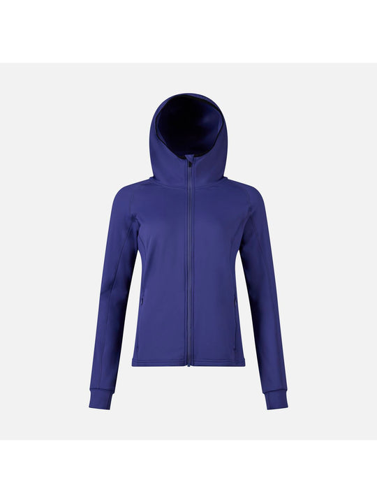 Bluza damska ROSSIGNOL W Mid Layer Thin Fz niebieska
