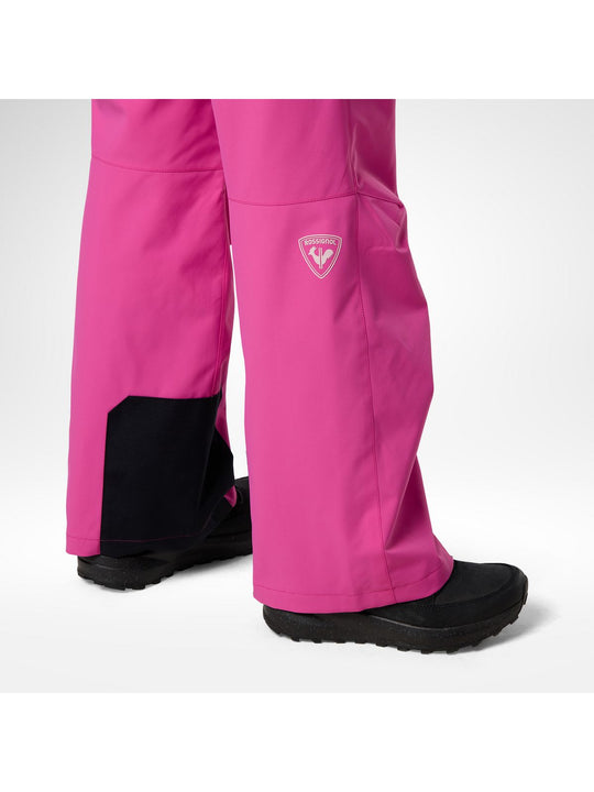 Spodnie narciarskie juniorskie ROSSIGNOL Girl Insulated Ski Pant różowe
