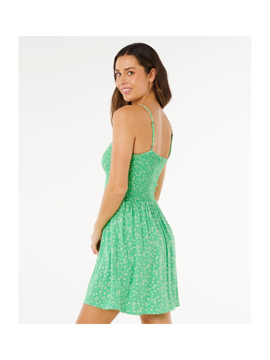 Sukienka RIP CURL Surf Side Shirred Dress zielona
