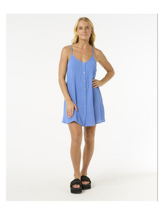 Sukienka plażowa RIP CURL Premium Surf Cover Up niebieska
