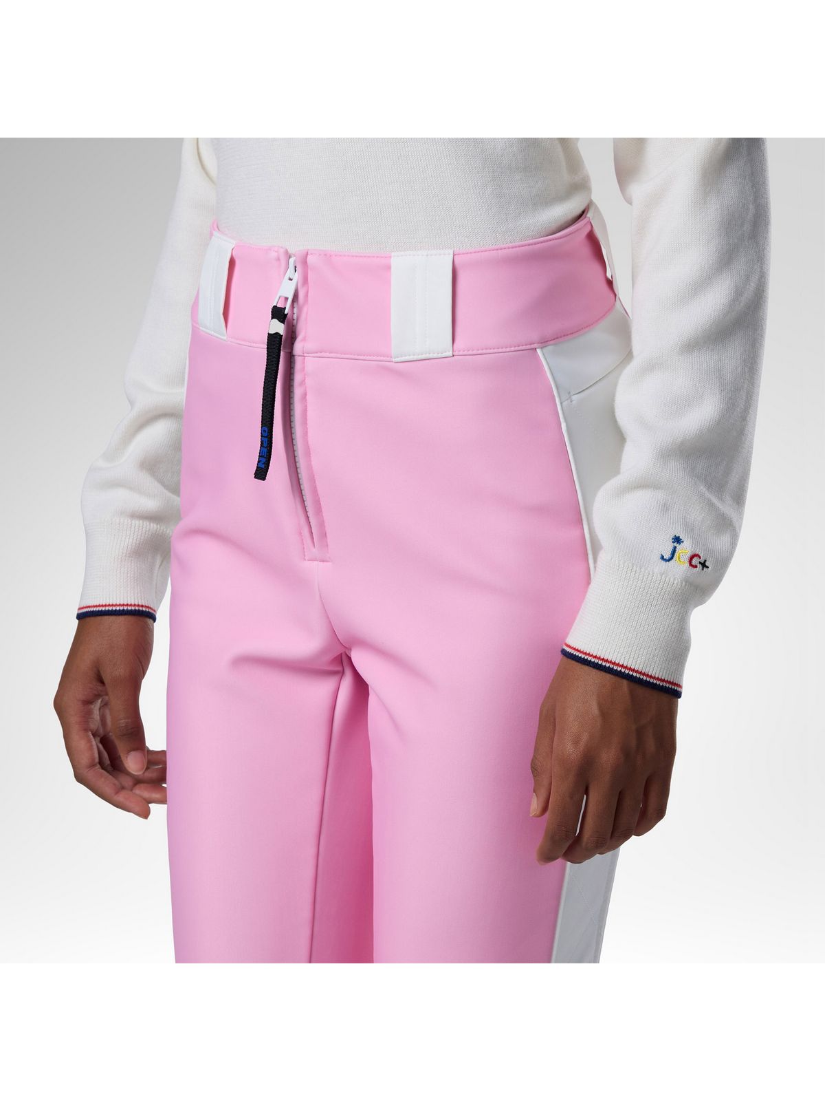 Spodnie narciarskie damskie ROSSIGNOL W Jcc Softshell Ski Pant różowe