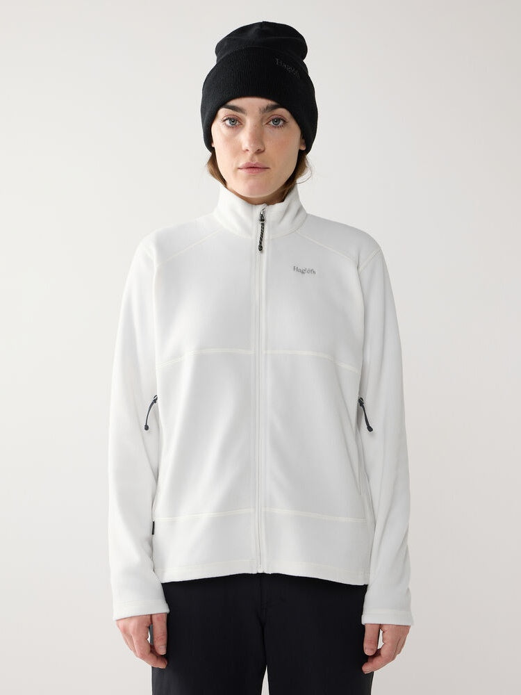 Bluza techniczna damska HAGLÖFS Buteo Mid II Jacket Soft White
