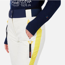 Spodnie narciarskie damskie ROSSIGNOL W Jcc Valdiz Pant biały
