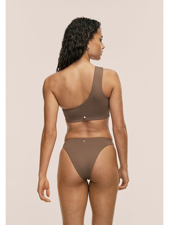 Stanik kąpielowy CASALL Twist Bikini Top kolor zielony
