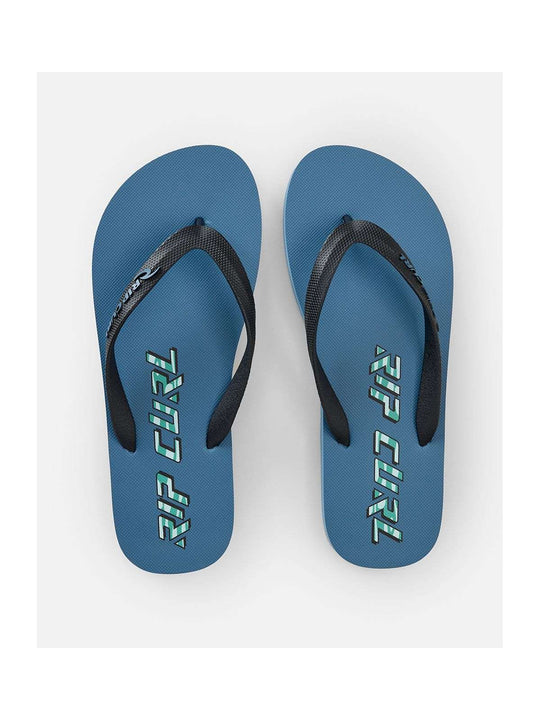 Japonki męskie RIP CURL Icons Of Surf Bloom Open Toe niebieskie
