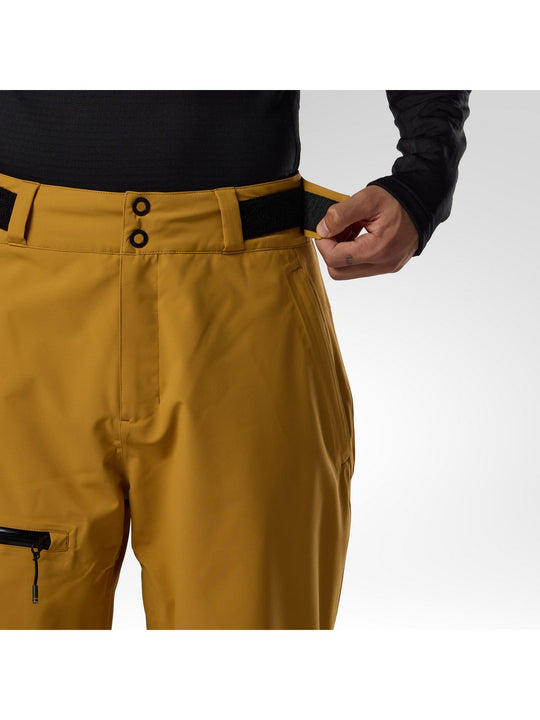 Spodnie narciarskie męskie ROSSIGNOL Outerlimits Insulated Pant brązowe
