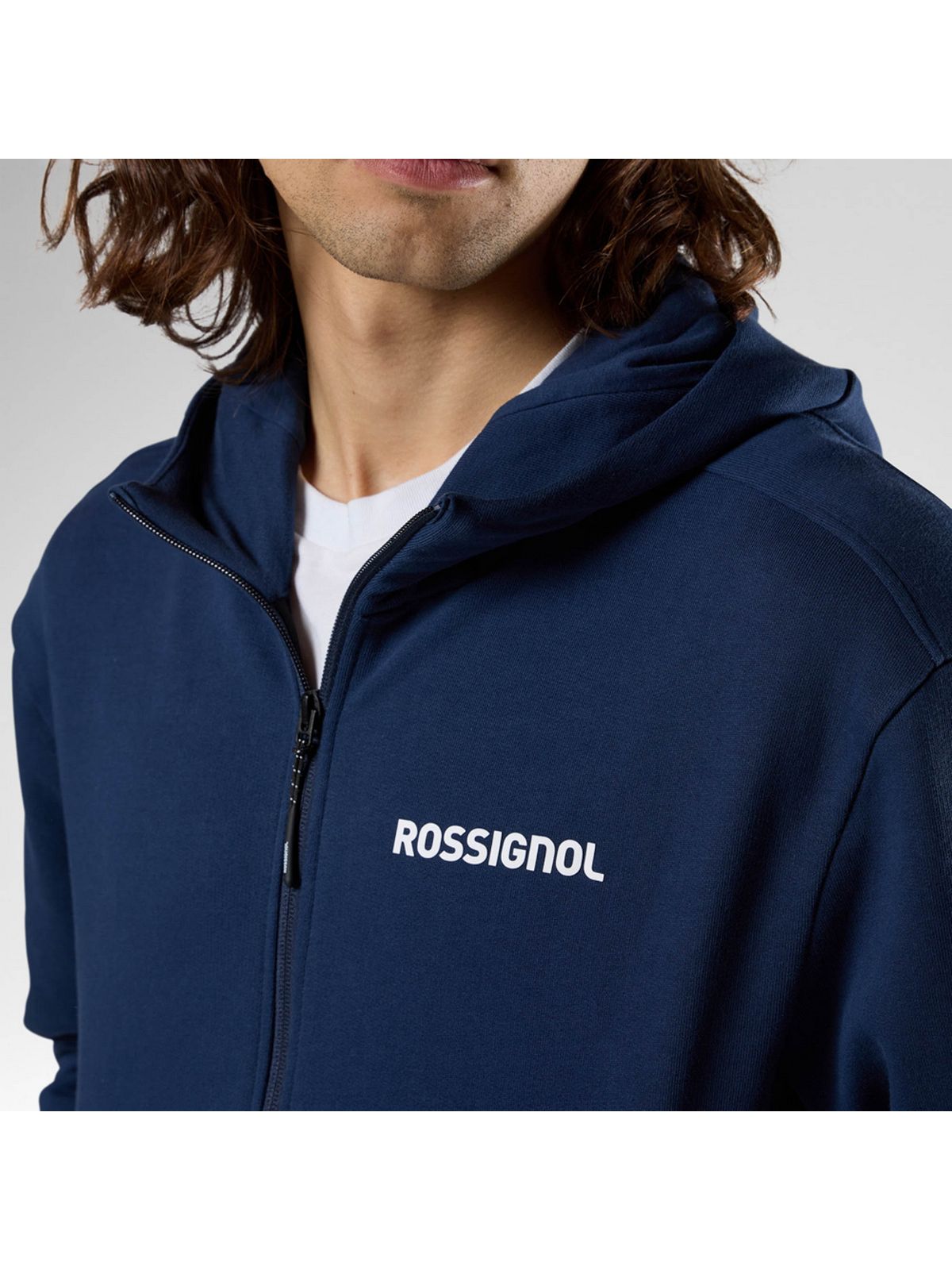 Bluza męska ROSSIGNOL M Logo Fzh granatowa