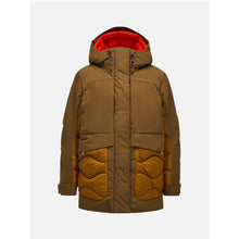 Kurtka PEAK PERFORMANCE W Infusion Helium Down Parka brązowy
