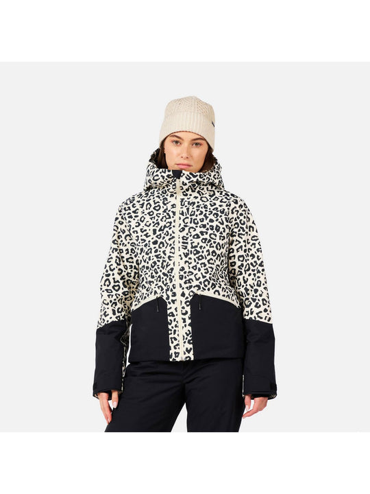 Kurtka narciarska damska ROSSIGNOL W ROCHRUN ALLOVER JKT multikolor
