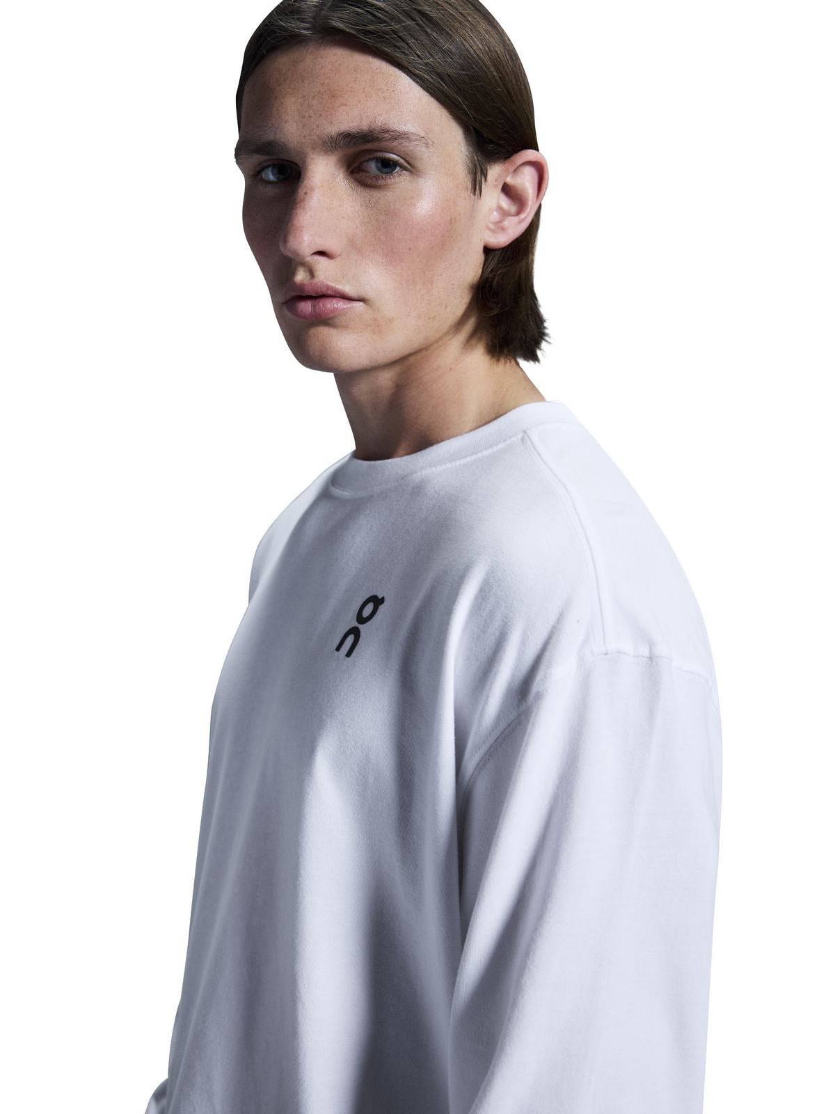 Longsleeve męski On Club Long-T biały