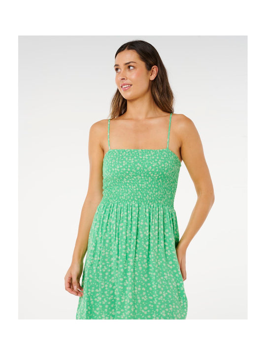 Sukienka RIP CURL Surf Side Shirred Dress zielona
