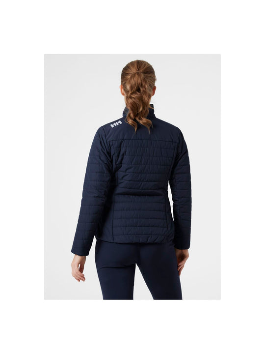 Kurtka damska HELLY HANSEN W Crew Insulator Jacket 2.0 kolor granatowy
