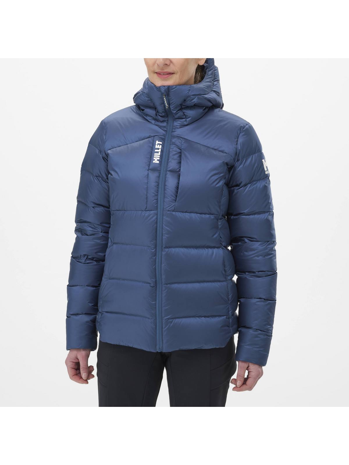 Kurtka MILLET W Kamet Pro Down Hoodie granatowy