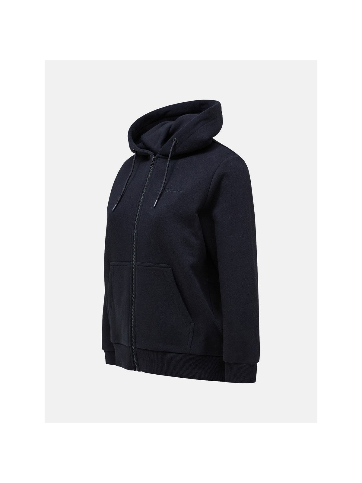 adventuresports bluza-peak-performance-w-original-small-logo-zip-czarny-g79587040-050 tyl