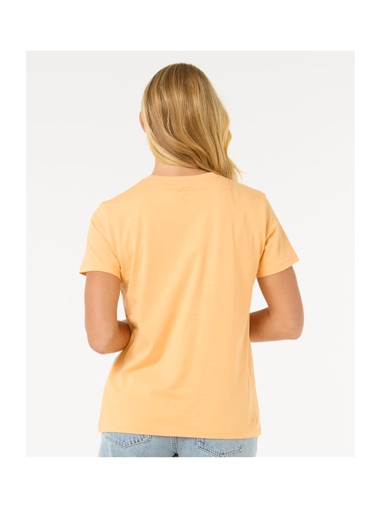 Koszulka RIP CURL Gliding Standard Tee pomarańczowa
