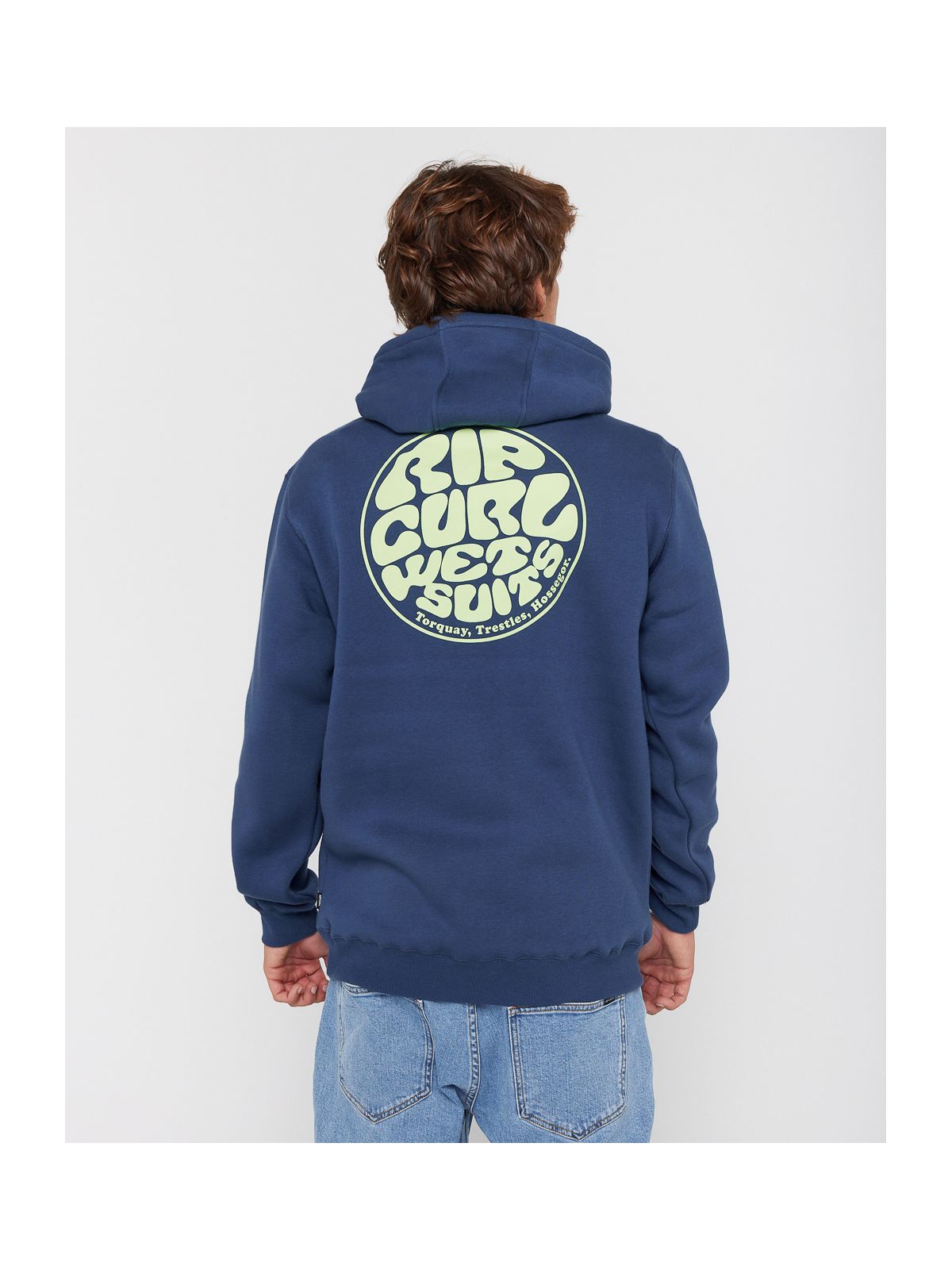 Bluza RIP CURL WETSUIT ICON HOOD granatowa