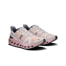 Buty do biegania w terenie ON RUNNING Cloudsurfer Trail szaro różowy
