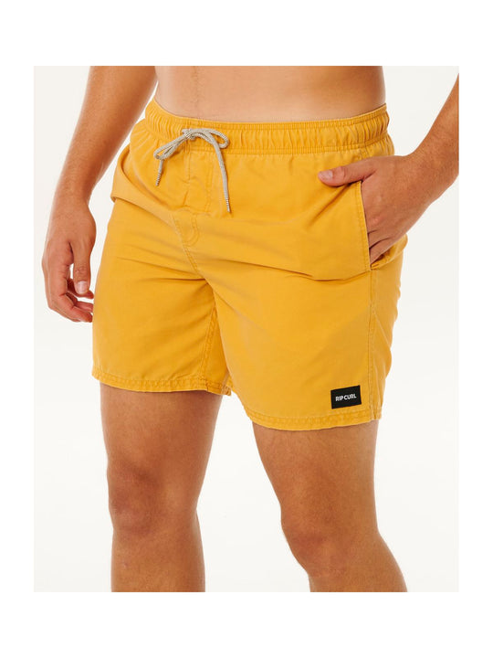 Boardshorty męskie RIP CURL Offset Washed Volley żółte
