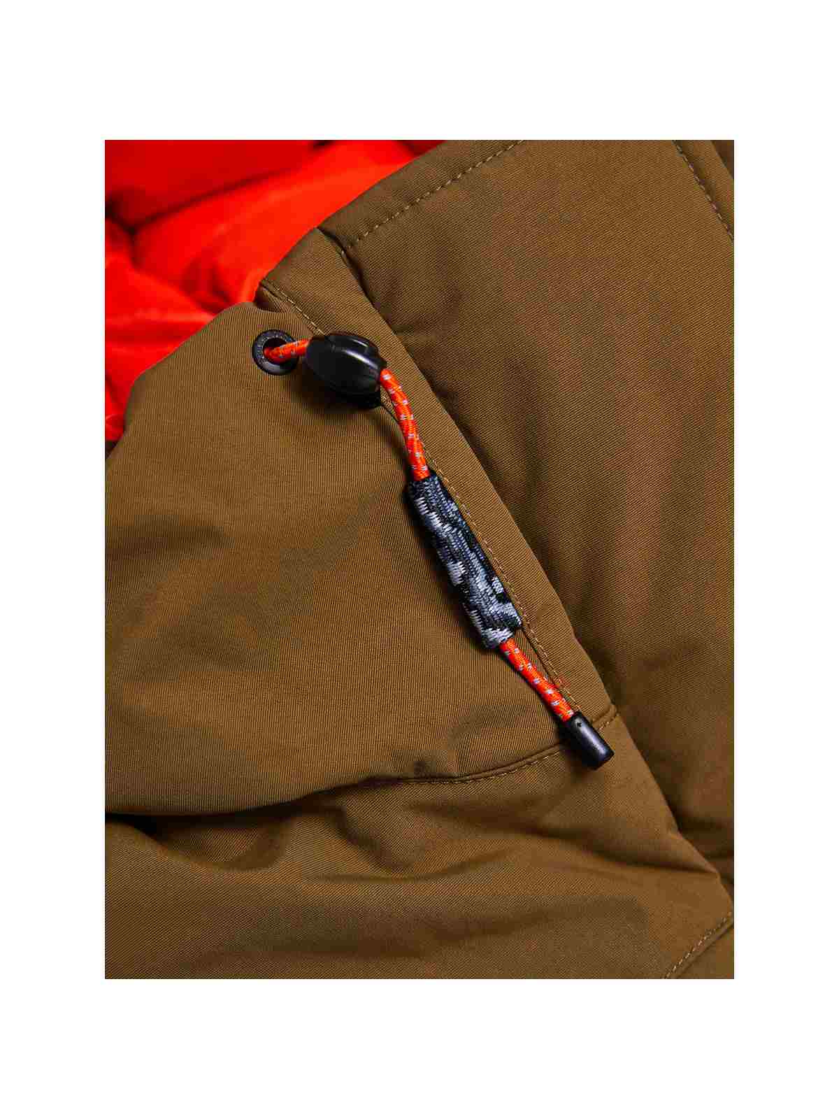 Kurtka PEAK PERFORMANCE W Infusion Helium Down Parka brązowy