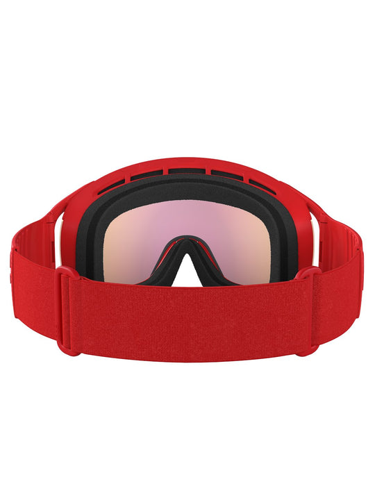Gogle narciarskie POC Zonula Wide Fit Cat 2 - czerwony
