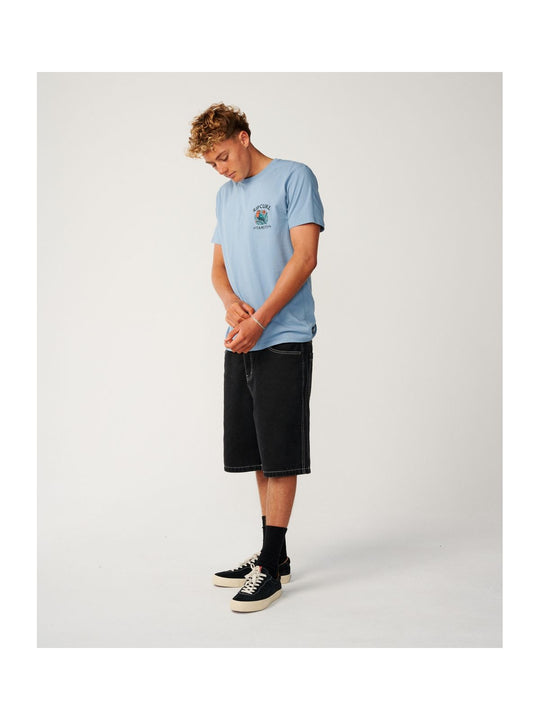 Koszulka męska RIP CURL Desti Animals niebieska
