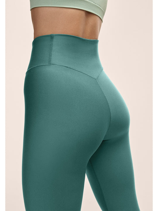 Legginsy damskie CASALL Graphic High Waist Tights kolor zielony
