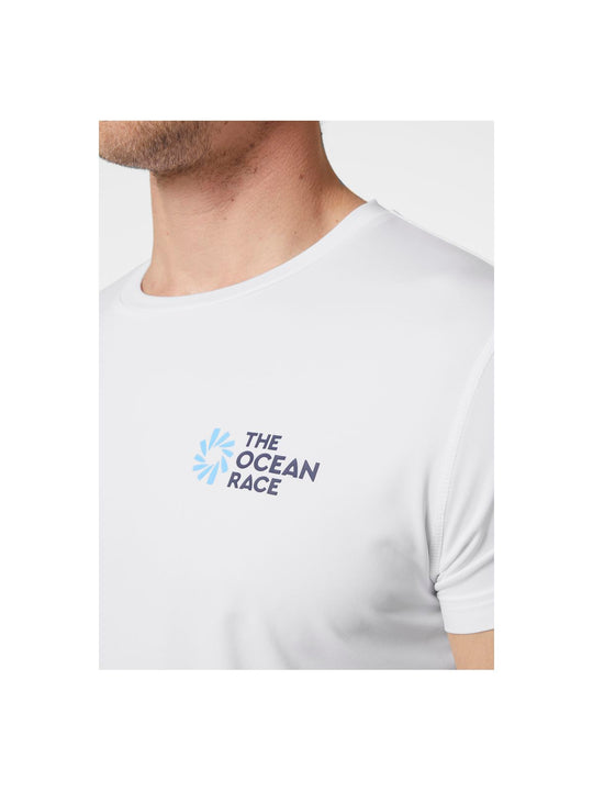 T-Shirt HELLY HANSEN The Ocean Race Unisex Tech Tee biały

