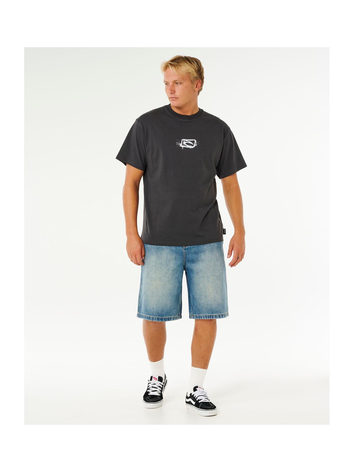 Koszulka męska RIP CURL Medina Inner Vision Spray Tee czarna