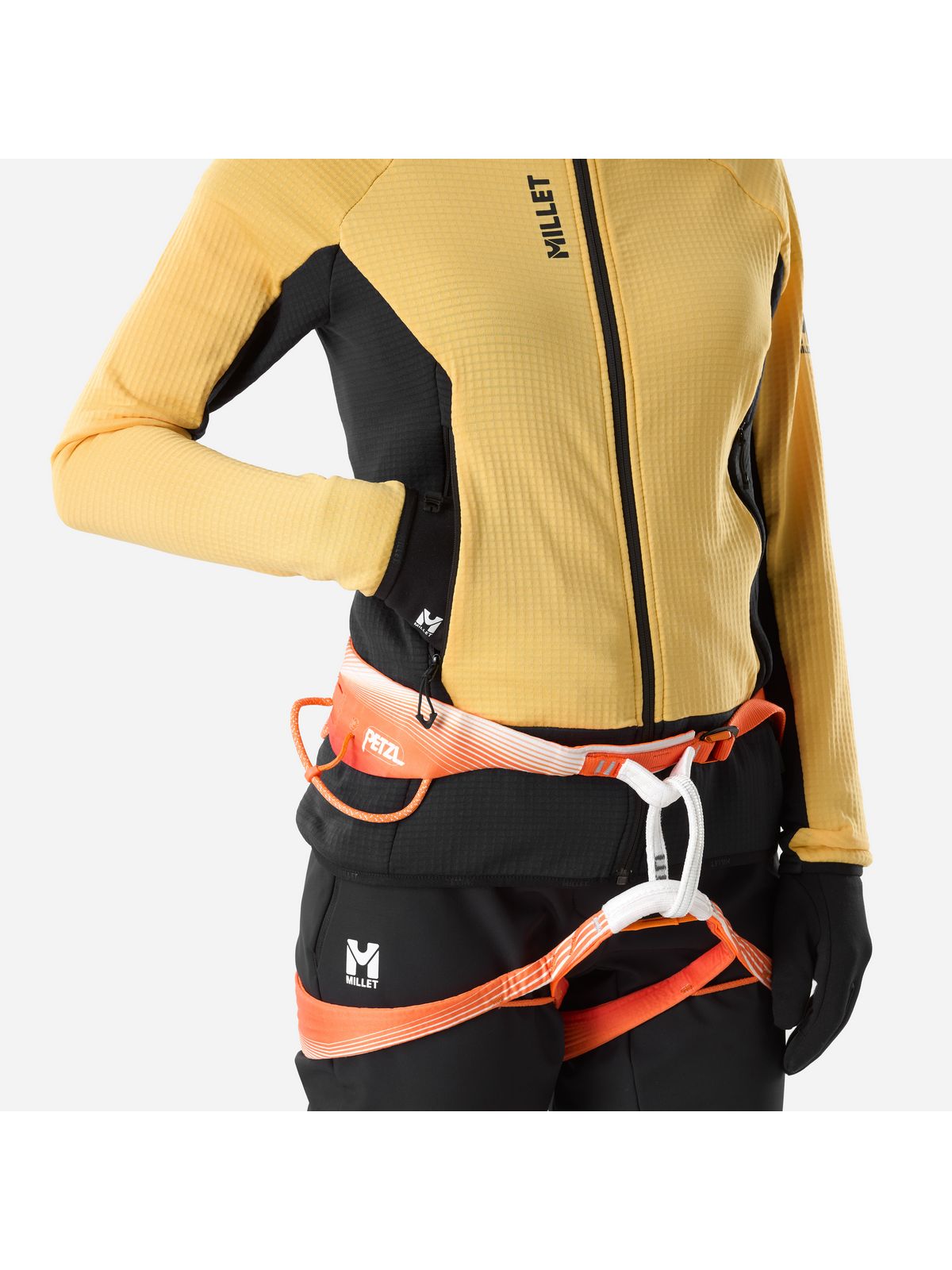 Bluza damska MILLET W Kamet Grid Hd W żółta