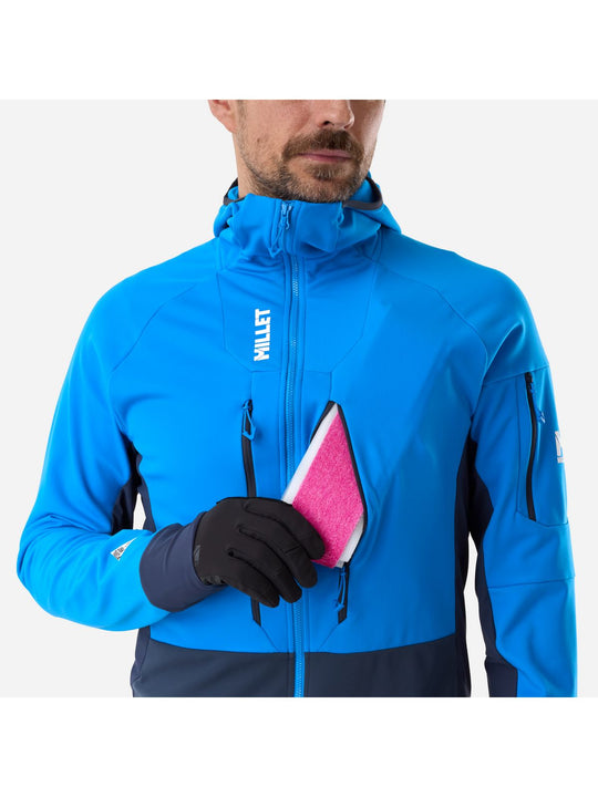 Kurtka męska MILLET M Pierra Ment Hoodie M niebieska
