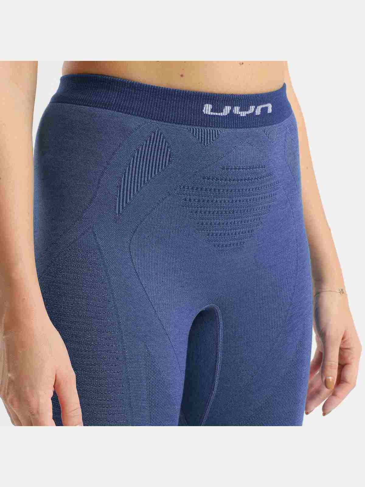 Legginsy damskie UYN W ELEVATYON BIOMORPH UW PANTS LONG kolor fioletowy