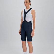 Spodenki rowerowe damskie POC W's Cadence Bib Shorts granatowe
