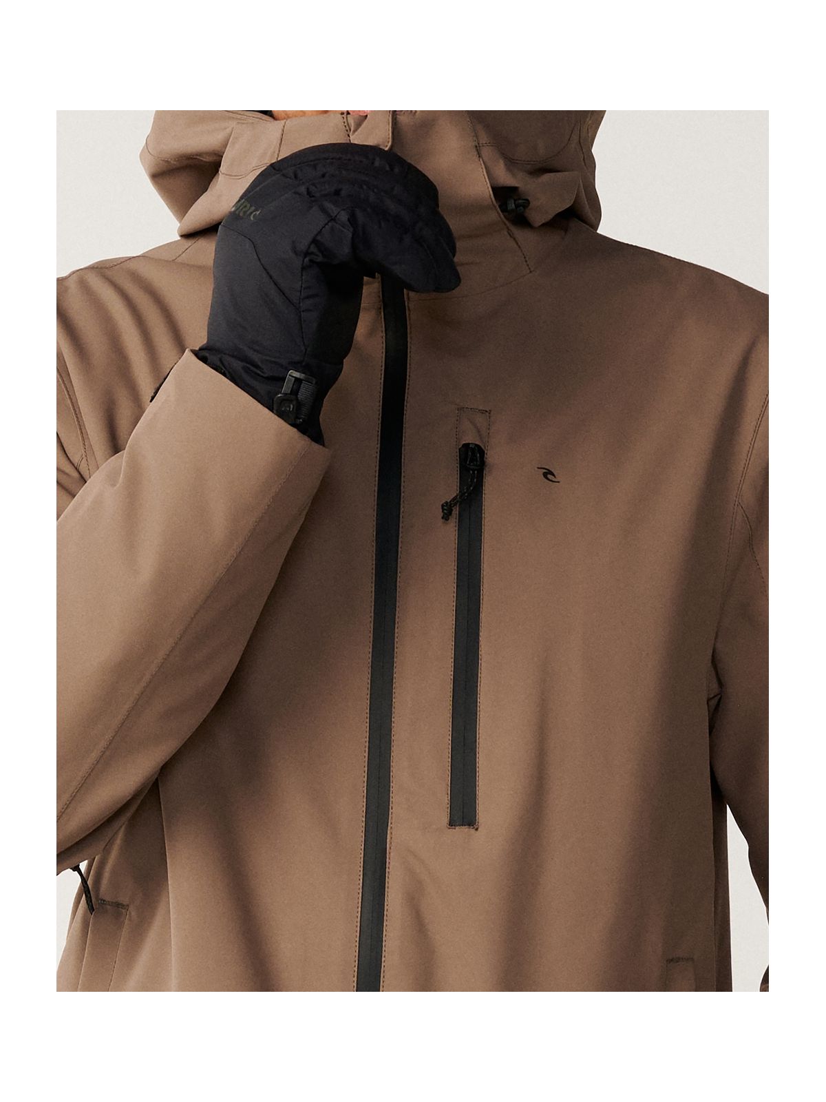 Kurtka męska RIP CURL S-Series 10K10K Shell Jkt brązowa