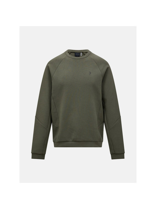 Bluza męska PEAK PERFORMANCE Sportstech Crew zielona

