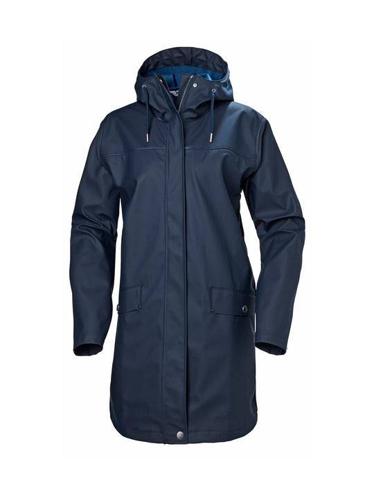 Kurtka Helly Hansen W Moss Rain Coat granatowy
