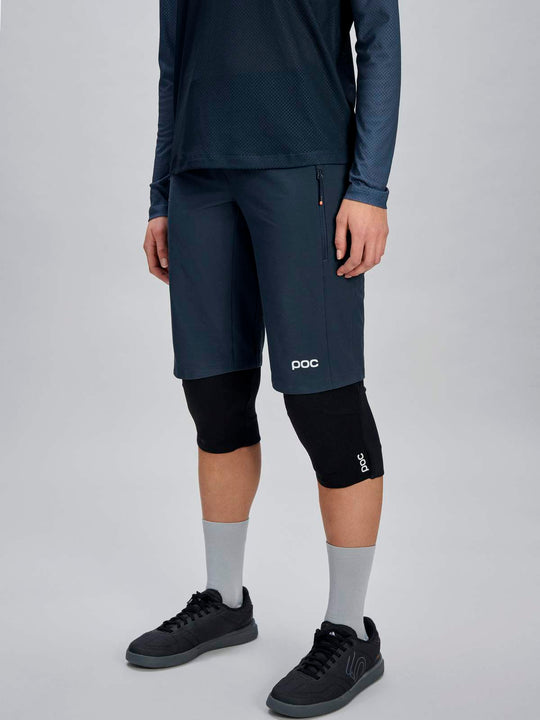 Spodenki rowerowe damskie POC W's Motion Shorts granatowe
