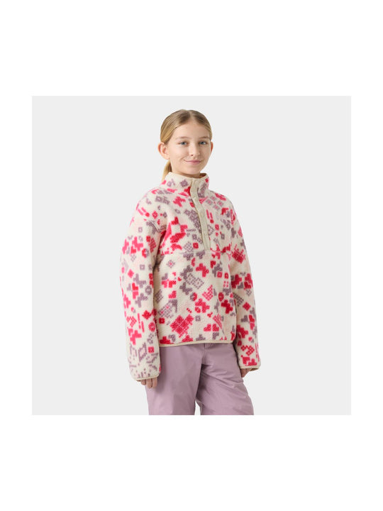 Polar dziecięcy HELLY HANSEN Jr Frosty Pile Sweater multikolor
