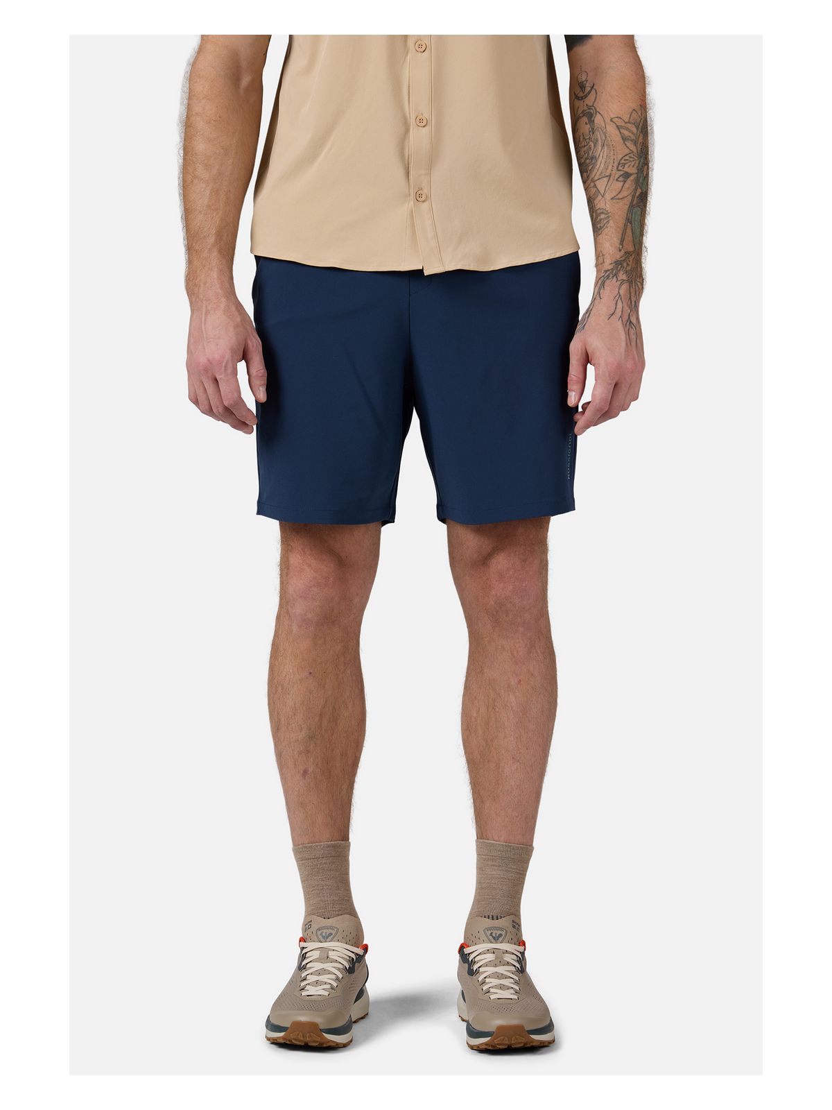 Szorty elastyczne ROSSIGNOL Sidelhorn Short 7’’ granatowy - Adventure Sports