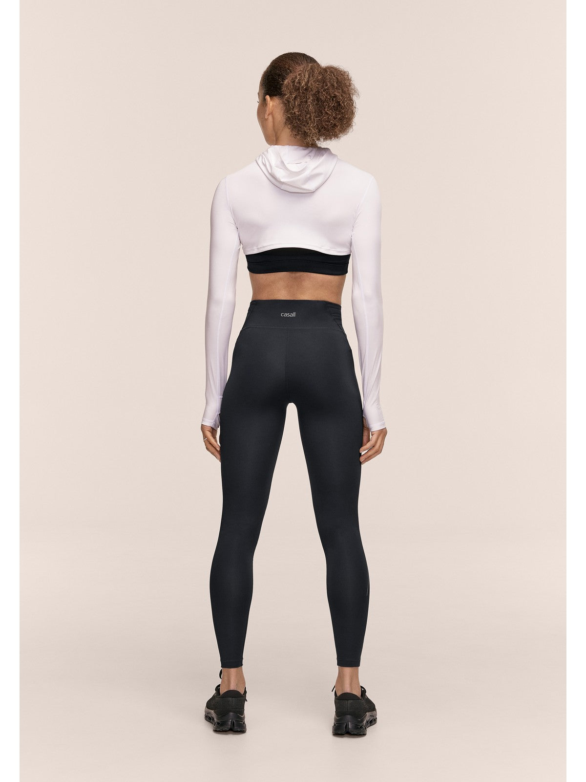 Legginsy treningowe damskie CASALL Performance Running Tights kolor czarny