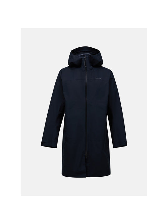 Parka męska PEAK PERFORMANCE Treeline HIPE 2.5L Shell Parka czarna
