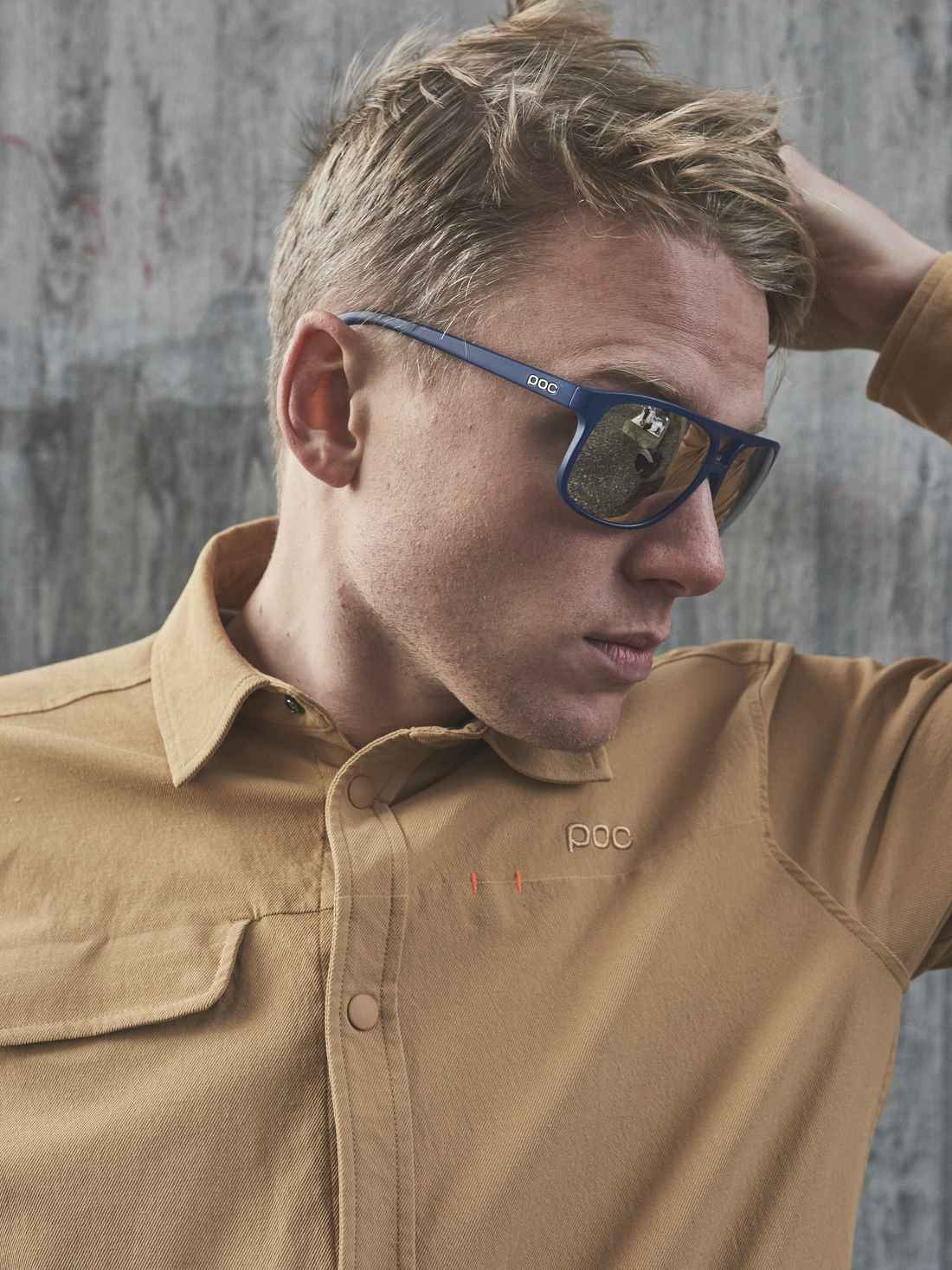 Okulary POC WILL niebieski - Clarity Trail | Brown/Silver Mirror Cat 2 - TU - Adventure Sports