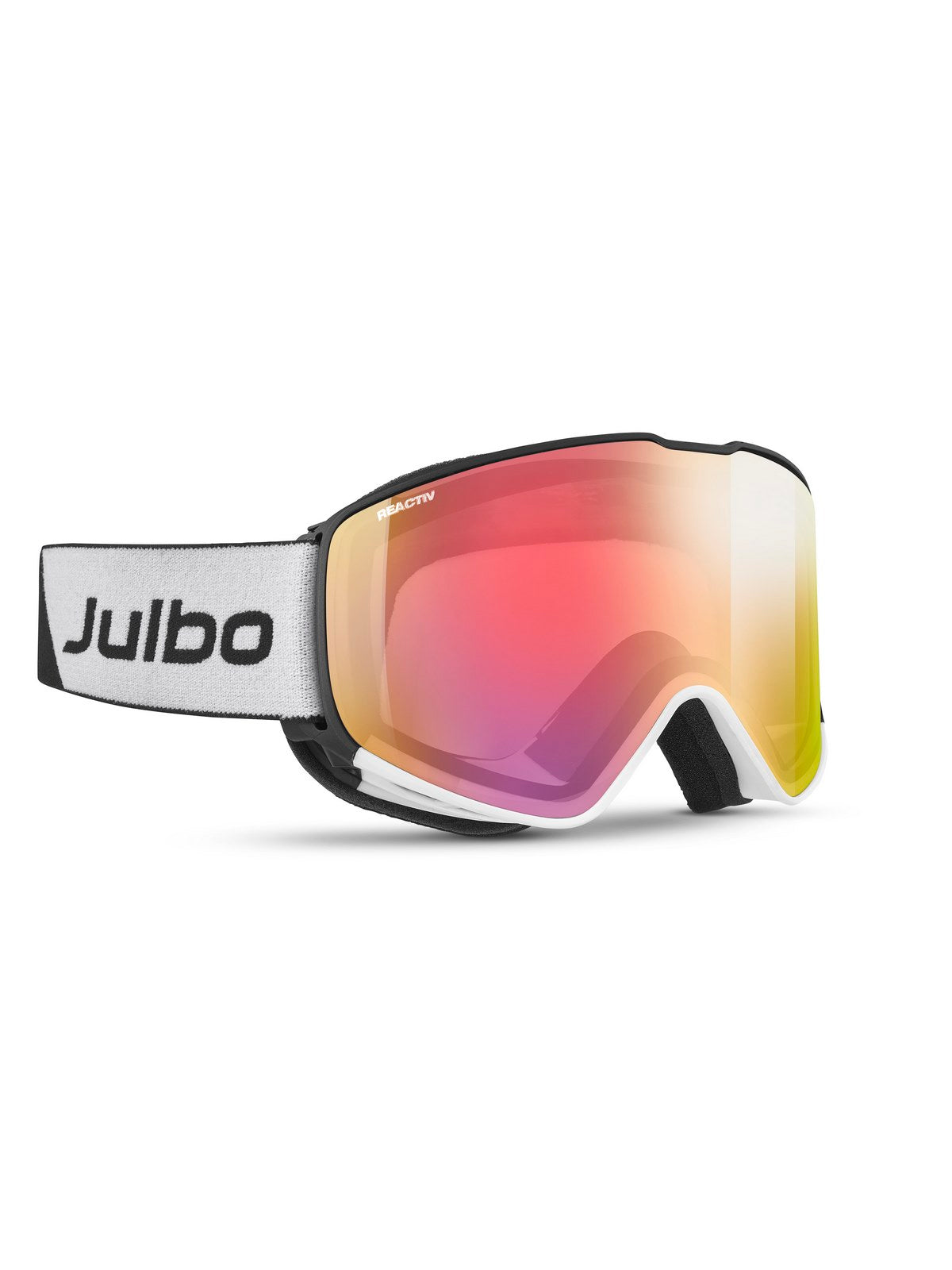 Gogle narciarskie JULBO CYRIUS biał czarne fotochrom Cat 1-3 hi-contrast - XL - Adventure Sports