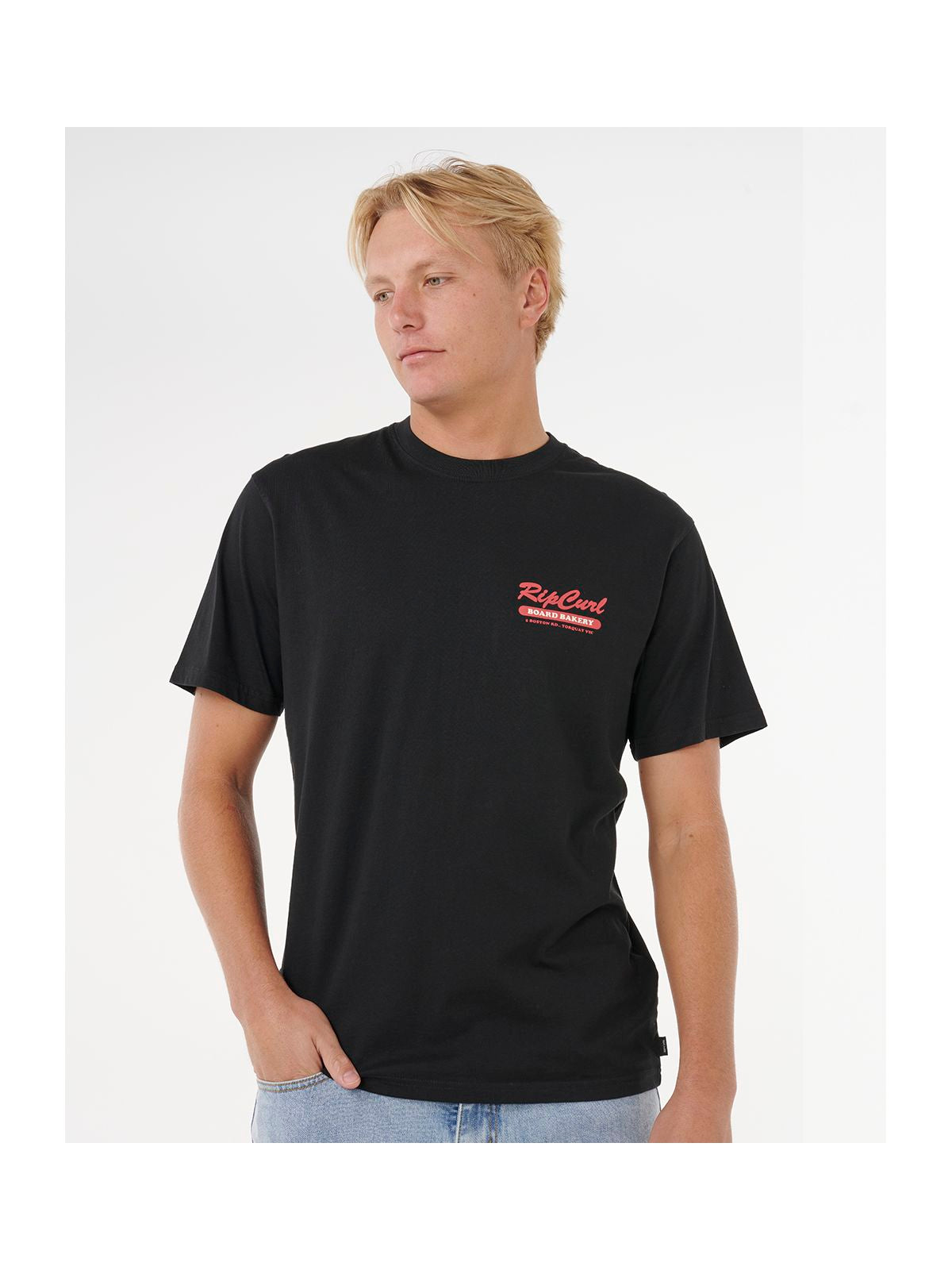 Koszulka RIP CURL BOARD BAKERY TEE czarna
