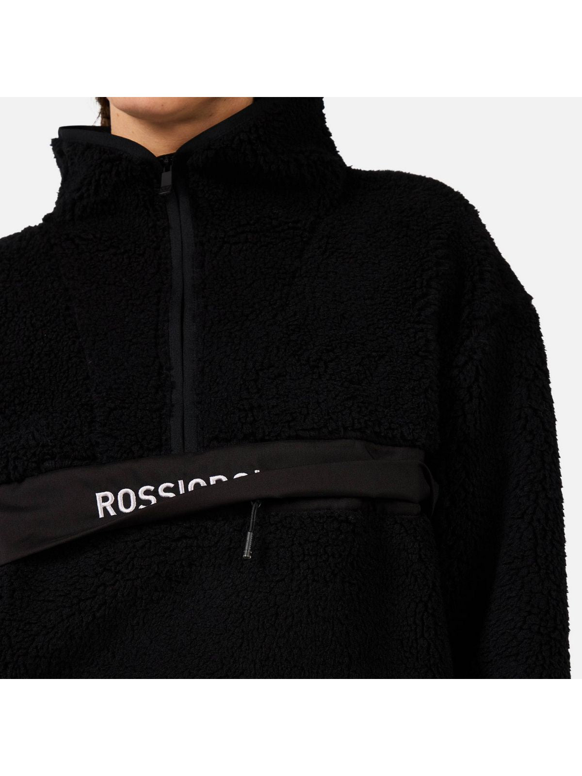 Bluza damska ROSSIGNOL W ALLTRACK HZ FLEECE czarna