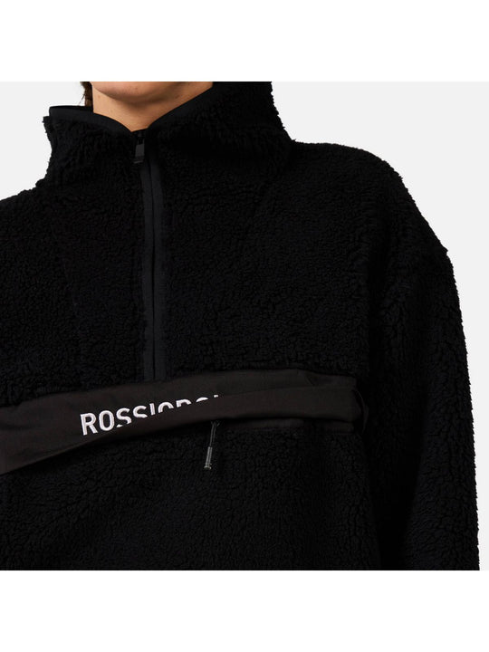 Bluza damska ROSSIGNOL W ALLTRACK HZ FLEECE czarna
