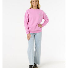 Bluza RIP CURL Hibiscus Diamond Heritage Crew różowa

