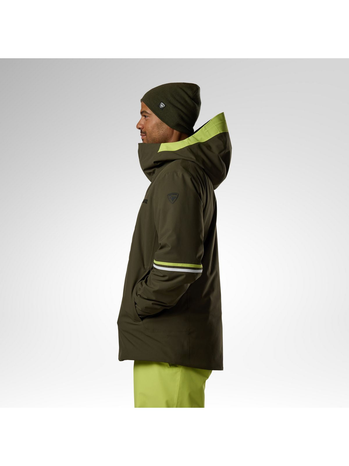 Kurtka narciarska męska ROSSIGNOL M Strawpile Insulated Ski Jkt zielona