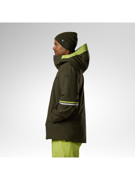 Kurtka narciarska męska ROSSIGNOL M Strawpile Insulated Ski Jkt zielona
